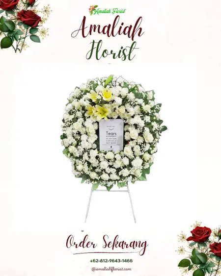 Krans Bunga Duka Buay Madang